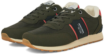 Jack & Jones Spirit Runner Heren Sneakers Groen - EU 40.5 / UK 7
