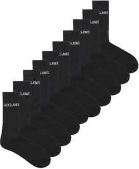 Jack & Jones Sportsokken Heren JACREGEN 10-pack Zwart-One size (41-46) - One size (41-46)