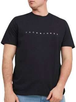 Jack & Jones Star Shirt Heren (plussize) zwart - 3XL