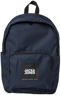 Jack & Jones Stijlvolle schoolrugzak met meerdere compartimenten Jack & Jones , Blue , Heren - ONE Size