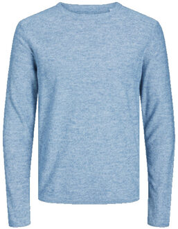 Jack & Jones Summer knit crew neck Blauw - L
