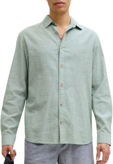 Jack & Jones Summer Linen Blend LS Overhemd Heren