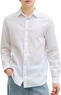 Jack & Jones Summer Linen Blend LS Overhemd Heren
