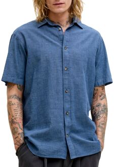 Jack & Jones Summer Linen Blend SS Overhemd Heren