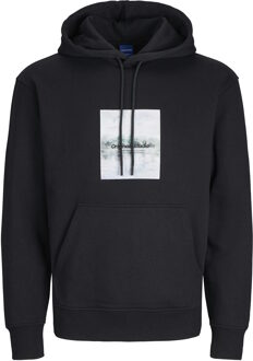 Jack & Jones sweatshirt met capuchon - maat XL Zwart