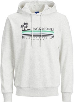 Jack & Jones sweatshirt met capuchon Wit - L