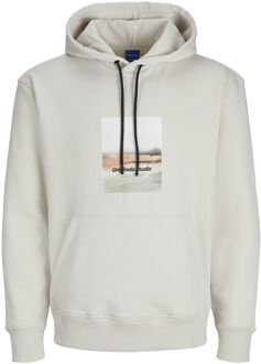 Jack & Jones sweatshirt met capuchon Wit