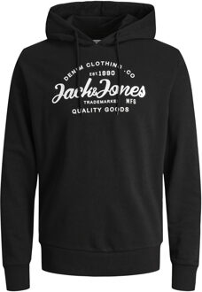 Jack & Jones sweatshirt met capuchon Zwart - 2XL