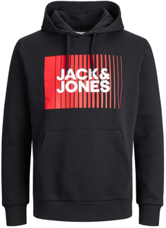 Jack & Jones Sweatshirts Hoodies Jack & Jones , Black , Heren - Xl,M