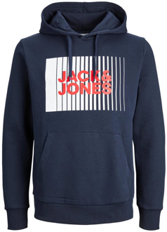 Jack & Jones Sweatshirts Hoodies Jack & Jones , Blue , Heren - Xl,L,M