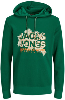 Jack & Jones Sweatshirts Hoodies Jack & Jones , Green , Heren - 2Xl,Xl,L,M