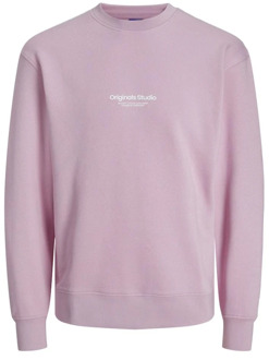 Jack & Jones Sweatshirts Jack & Jones , Pink , Heren - Xl,L,M
