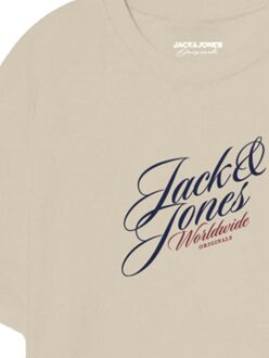 Jack & Jones T-shirt Beige