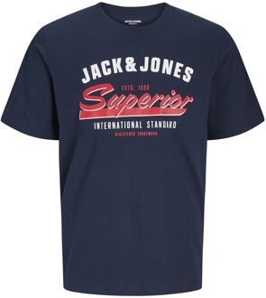 Jack & Jones T-shirt Blauw - M