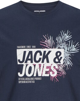 Jack & Jones T-shirt Donkerblauw - S