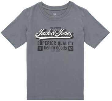 Jack & Jones T-shirt Korte Mouw Jack & Jones JJELOGO TEE SS ONECK" Grijs - 11 Jahre,13 Jahre,15 Jahre