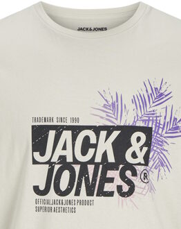 Jack & Jones T-shirt Lichtgrijs - M