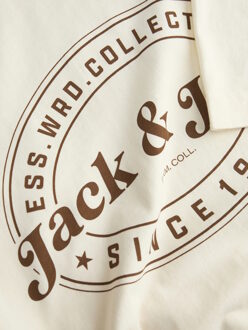 Jack & Jones T-shirt - maat M Beige