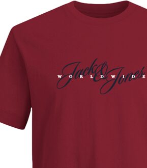 Jack & Jones T-shirt - maat M Rood