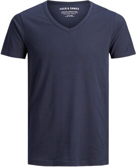 Jack & Jones T-shirt marine Blauw - 8 (2XL)
