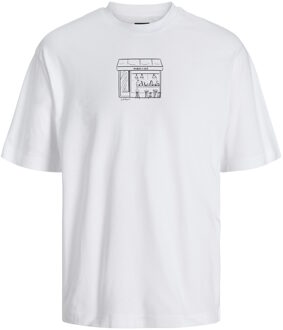 Jack & Jones T-shirt Wit - M