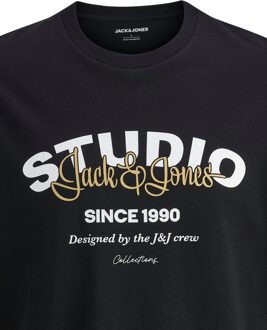 Jack & Jones T-shirt Zwart - XL