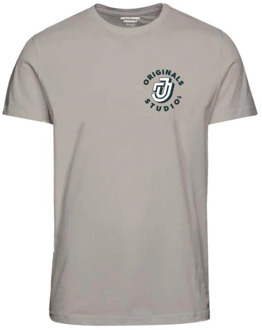 Jack & Jones T-Shirts Jack & Jones , Beige , Heren - L,S