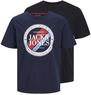 Jack & Jones T-Shirts Jack & Jones , Multicolor , Heren