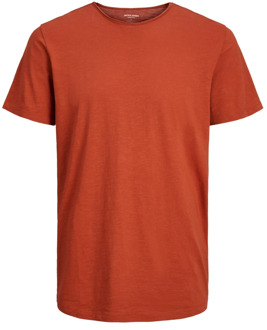 Jack & Jones T-Shirts Jack & Jones , Orange , Heren - M,S
