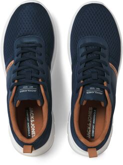 Jack & Jones Taylor Mesh Polyurethaan Heren Marineblauwe Blazer Sneakers Navy - EU 46 / UK 11
