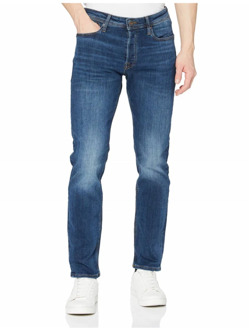 Jack & Jones Tim Original Am 782 50sps Slim/straight Fit Jeans Heren Blue; Brown - 38