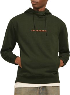 Jack & Jones Tree Hoodie met zachte binnenvoering Jack & Jones , Green , Heren - 2Xl,Xl,L,M,S