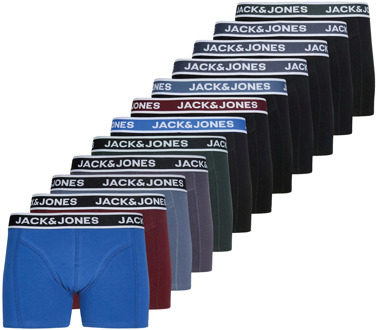 Jack & Jones Troy Solid Trunk Boxershorts Heren (12-pack)