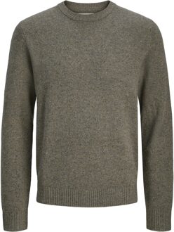 Jack & Jones Trui BLULAMBSWOOL donker grijs - XL