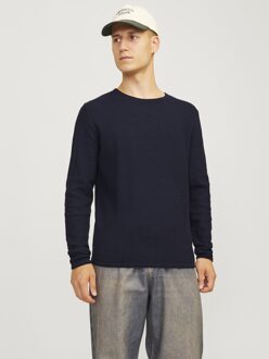 Jack & Jones Trui Cooper Knit Crew Neck Blauw - maat XL