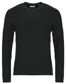 Jack & Jones Trui Jack & Jones JJEDOVER KNIT CREW NECK" Zwart - XXL, S, L, XL