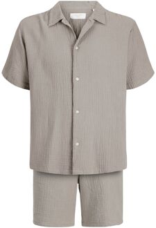 Jack & Jones Tucket Cloth Overhemd en Short Set Heren - XL