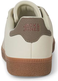 Jack & Jones Valencia Polyurethaan Heren Fog Savannah Tan Sneakers Crème