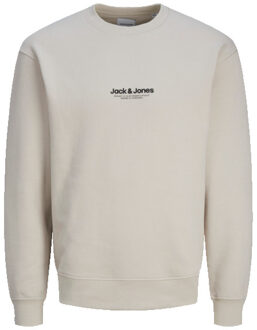 Jack & Jones Vesterbro sweat crew neck Beige - M