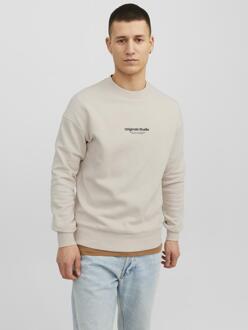 Jack & Jones Vesterbro sweat crew neck Beige