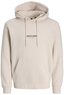 Jack & Jones Vesterbro sweat hood Beige - XL