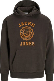 Jack & Jones Victo sweat hood Bruin