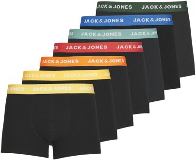 Jack & Jones Vito Solid Trunks Boxershorts Heren (7-pack) - L