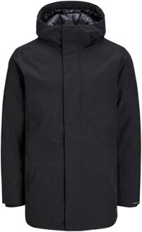 Jack & Jones Winter Parka Jas met Capuchon Jack & Jones , Black , Heren - L