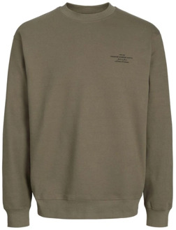 Jack & Jones Zeeschildpad Sweater: Freewear Groen Jack & Jones , Green , Heren - 2Xl,L,S