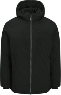 Jack & Jones Zwarte Parka Jas Freewear Jack & Jones , Black , Heren - 2Xl,L,S