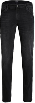 Jack & Jones Zwarte Slim-fit Jeans voor Heren Jack & Jones , Black , Heren - M L32,S L32,Xs L34,2Xs L32,3Xs L32,S L34,Xs L32,2Xs L34