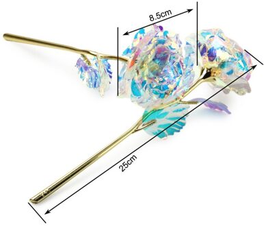 Jack Kunstmatige Rose 24K Gold Foil Rose Bloem Kunstmatige Bloem Lantaarn Geschenkdoos Prachtige Valentijnsdag mode XOI0406A