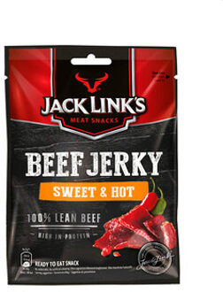 Jack Links - Beef Jerky Sweet & Hot 25 Gram 12 Stuks