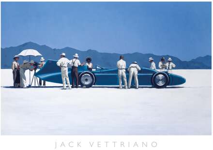 Jack Vettriano - Bluebird At Bonneville Kunstdruk 70x50cm